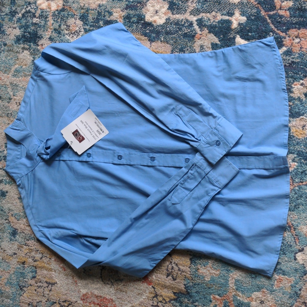 Devonaire French blue show shirt